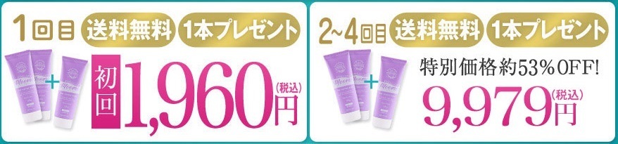 2本+1本トクトクコース販売価格