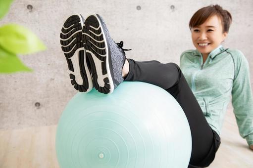 ダイエット成功の女性