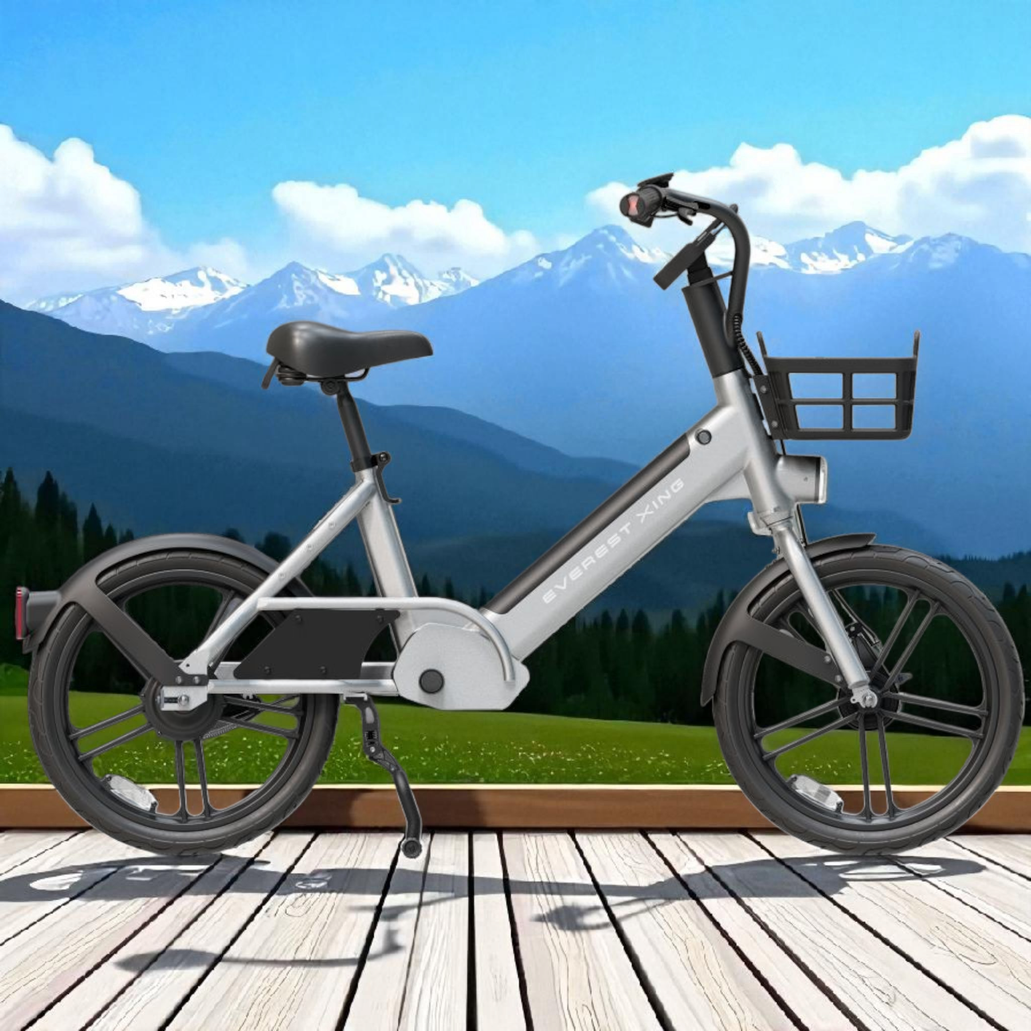 電動自転車 フル電動/アシスト/ペダル 12インチ 3WAY 3段変速ギア 最大時速20キロ 液晶モニター ディスクブレーキ LEDライト搭載 黒/白選択 受付終了》12インチ電動アシスト自転車折り畳み式 (テイラー