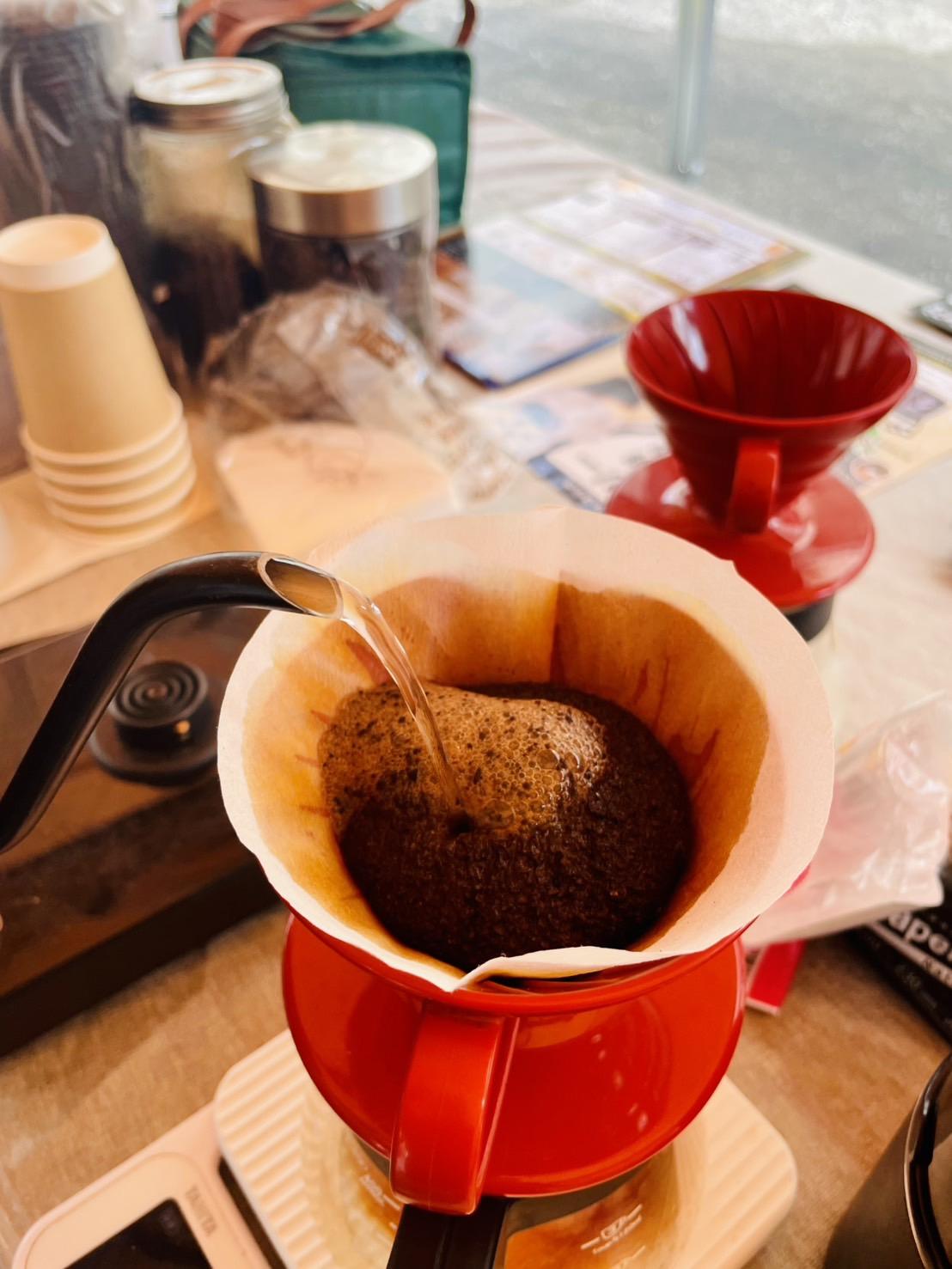 mutsumi coffeeのハンドドリップコーヒー