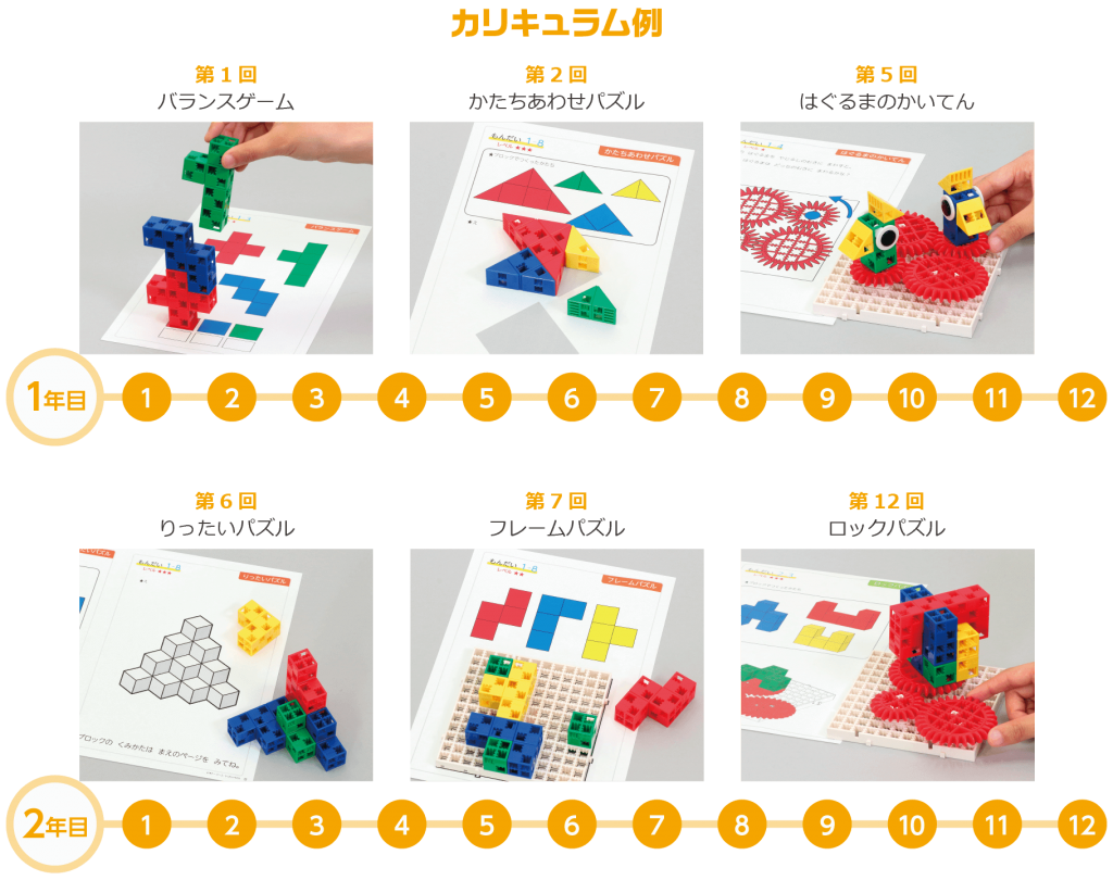 パズルカリキュラム例