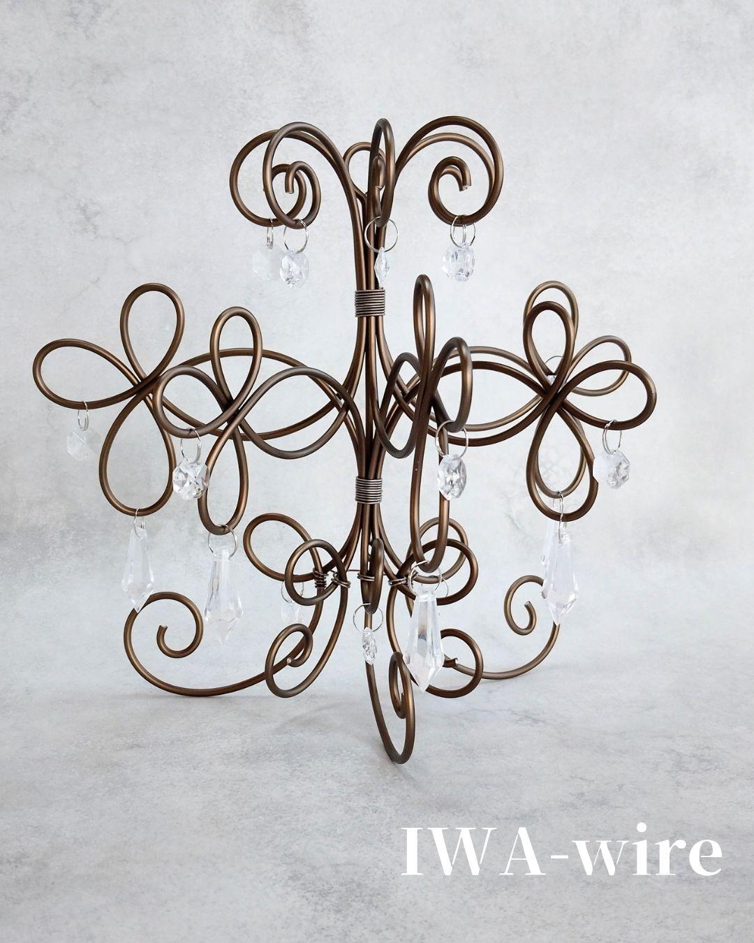 コースター ワイヤーアート ワイヤークラフト