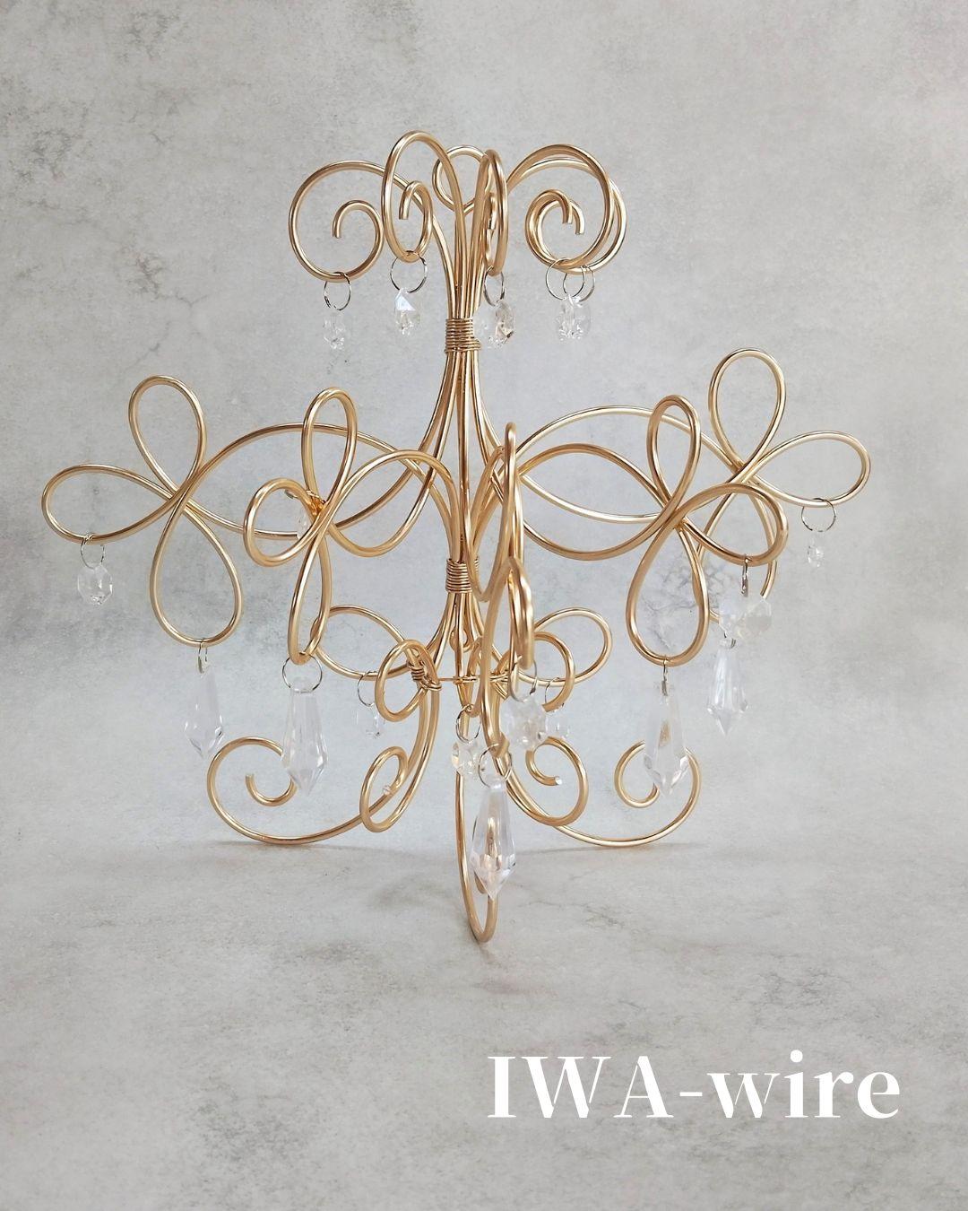 コースター ワイヤーアート ワイヤークラフト