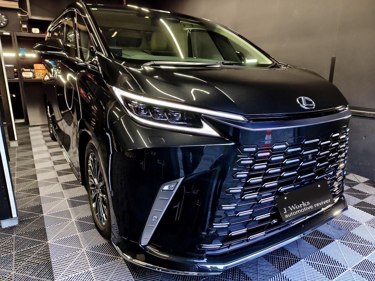 新型レクサスLM500hエグゼクティブ 新車フルコーティング＋内装革レザー・樹脂パネル他シート札幌北広島苫小牧千歳市旭川帯広CPOディーラー