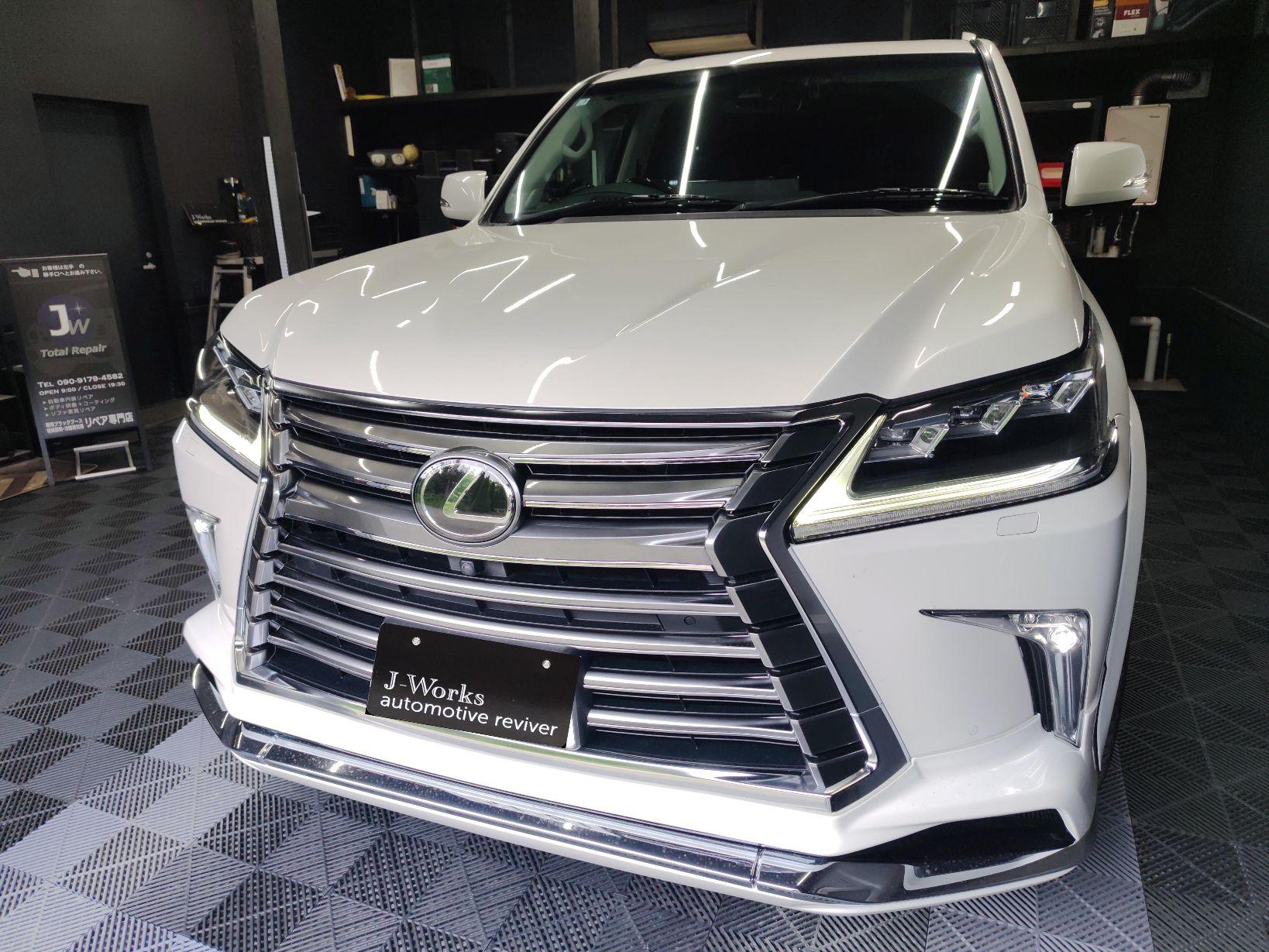 レクサスLX570 V8 劣化ひび割れ擦れ傷革レザーシート補修リペア札幌東中央月寒苗穂藻岩宮の森CPOディーラー