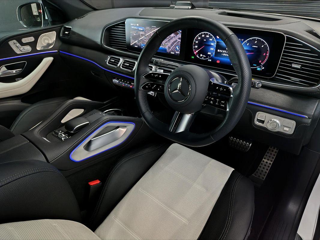 メルセデスベンツGLEクーペ450d 清掃ルームクリーニング＋レザーシートコーティング札幌北広島恵庭江別千歳市旭川北見ディーラーシュテルンヤナセ