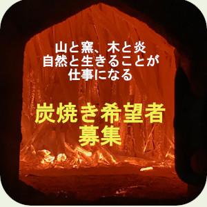 炭焼き希望者募集