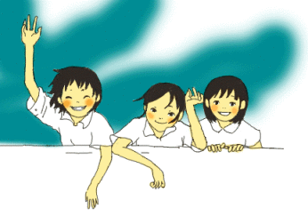 女の子と流れ星の画像