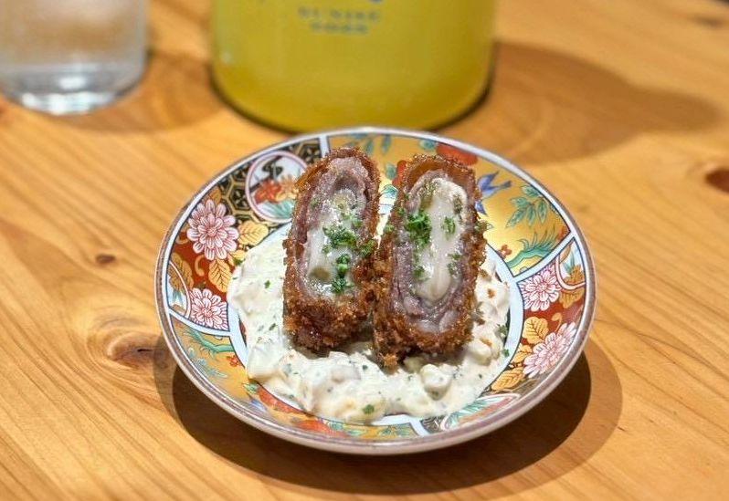 炭火牛串 狼煙 メニュー