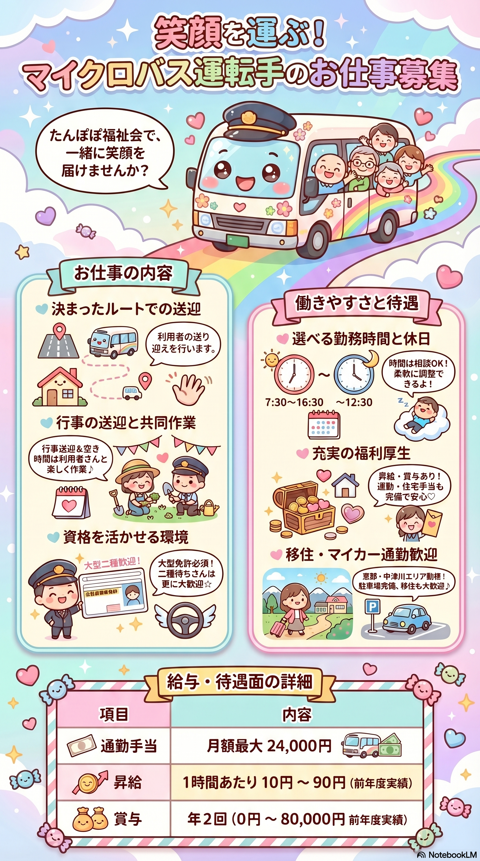 社会福祉法人たんぽぽ福祉会 働くページ