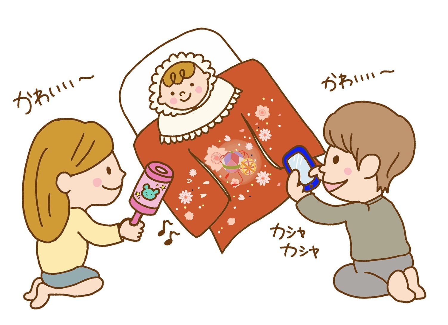 おうちでお宮参り撮影