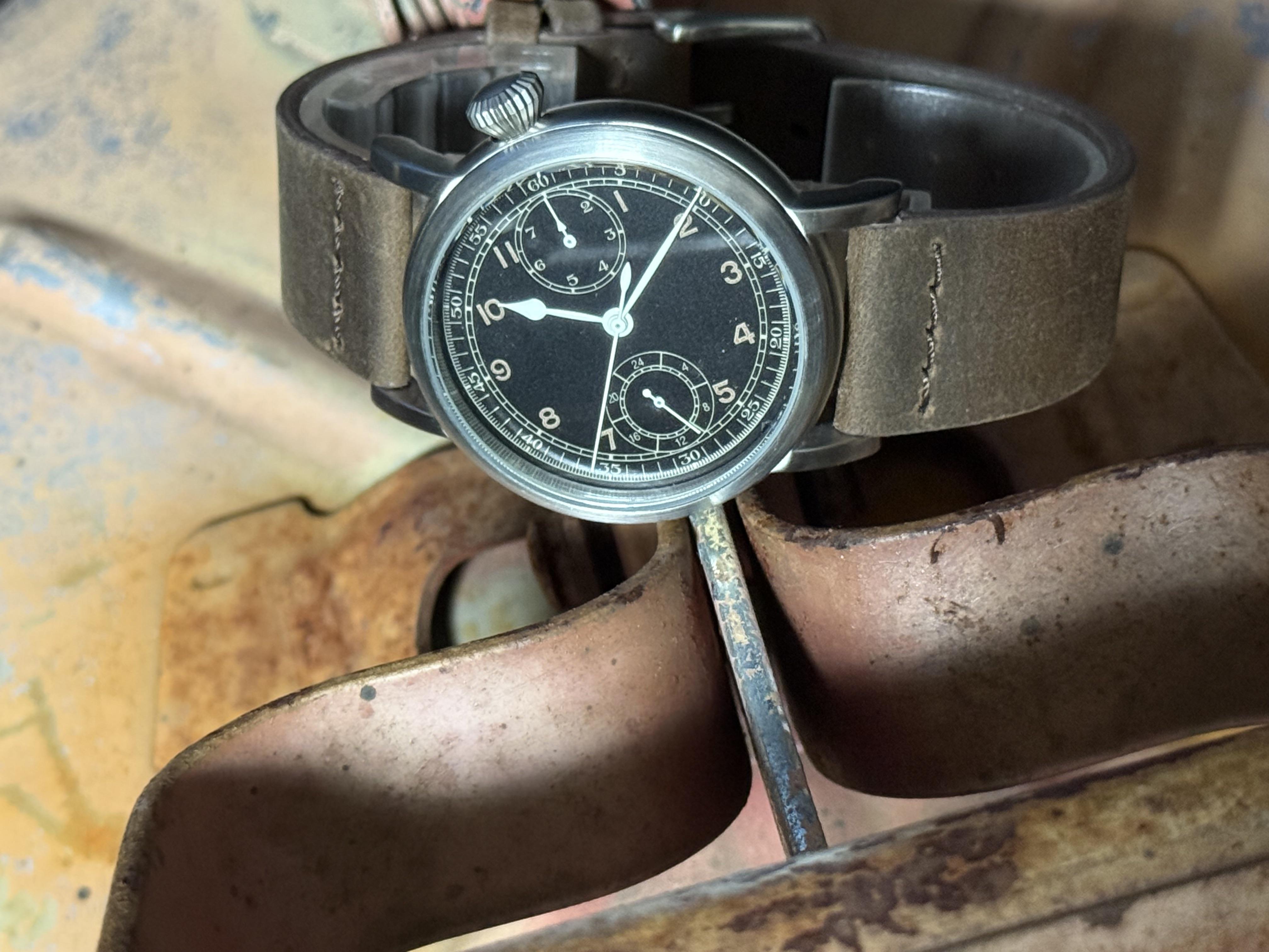 TYPE A-7 aviation hack watch Blackの商品画像