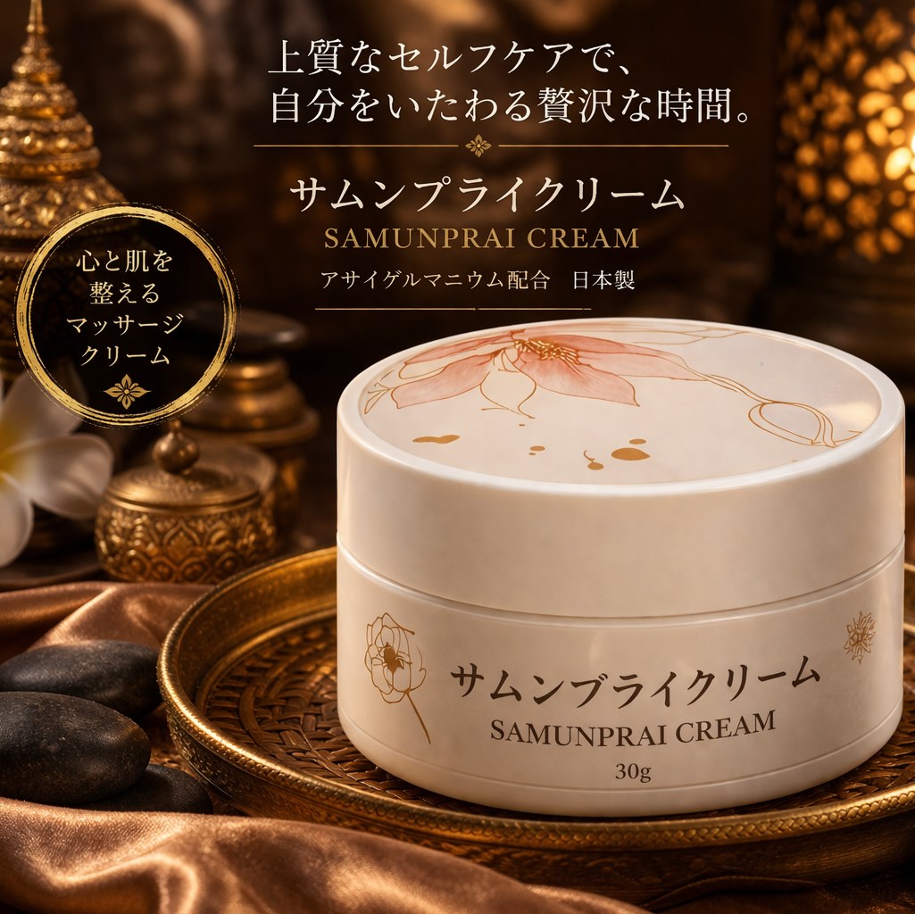≪バーンハナオリジナル≫サムンプライクリーム【アサイゲルマニウム配合クリーム】30ｇの商品画像