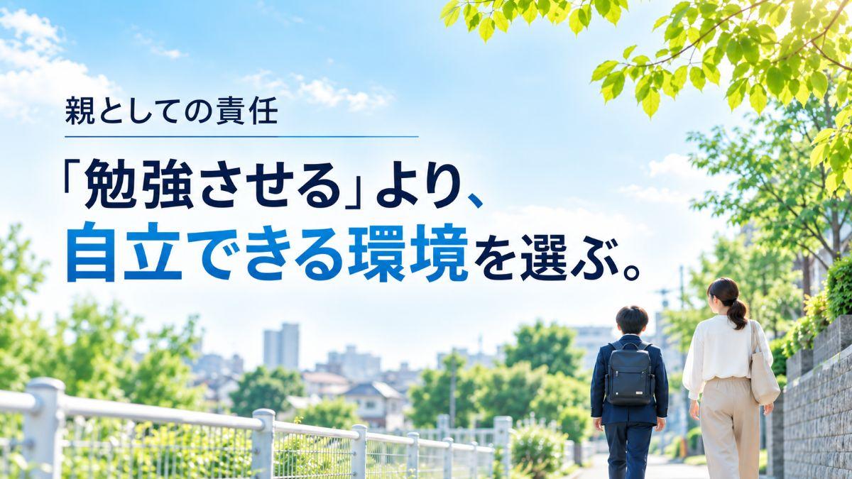 STEP教育学館 塾長が保護者とお子さまに個別相談する様子、松原市・大阪市の学習塾