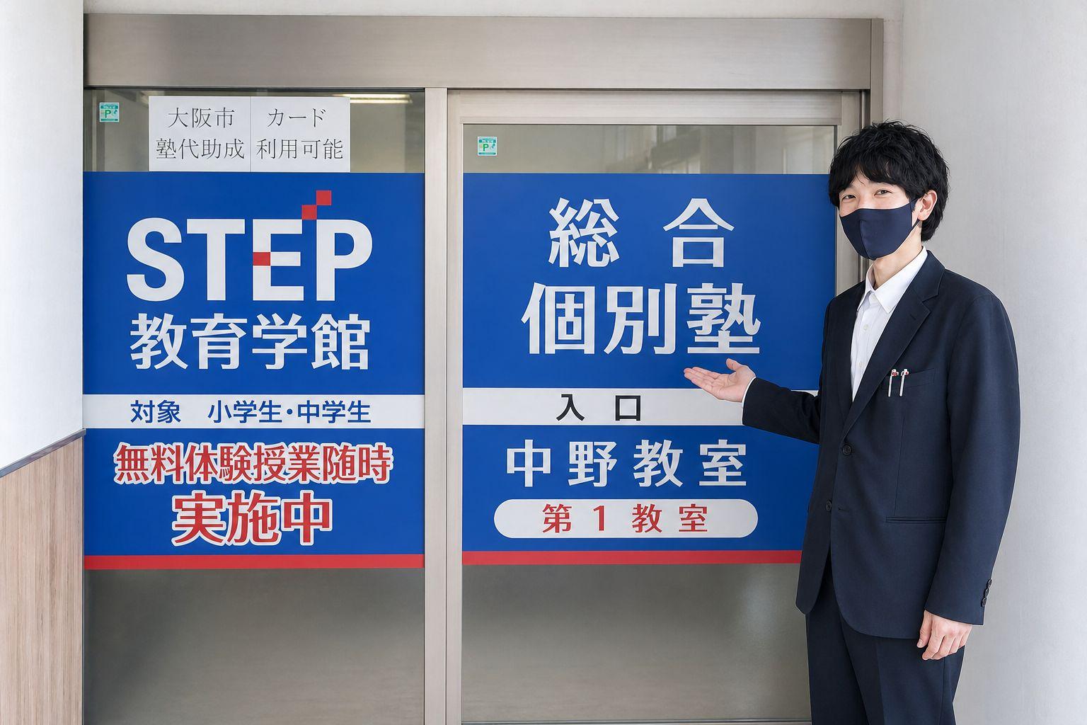 STEP教育学館　中野教室の外観