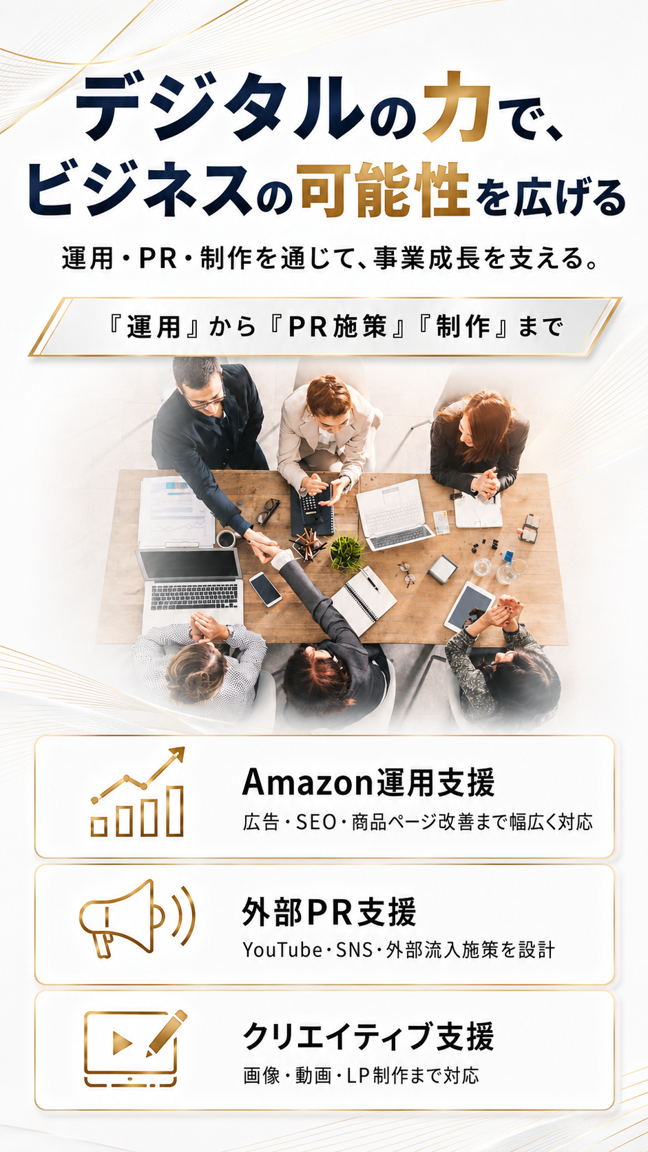 デジタルスタート合同会社｜デジタルの力でビジネスの可能性を広げる｜Amazon運用支援・外部PR・クリエイティブ制作