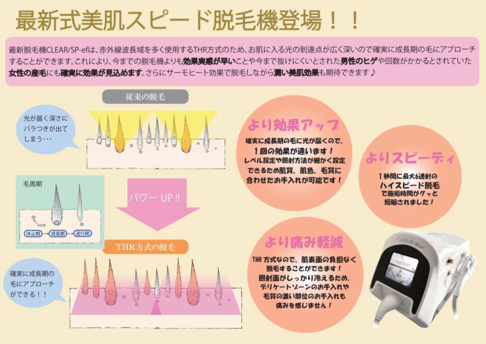 ツルスベ美肌を目指す ワンランク上の 光脱毛