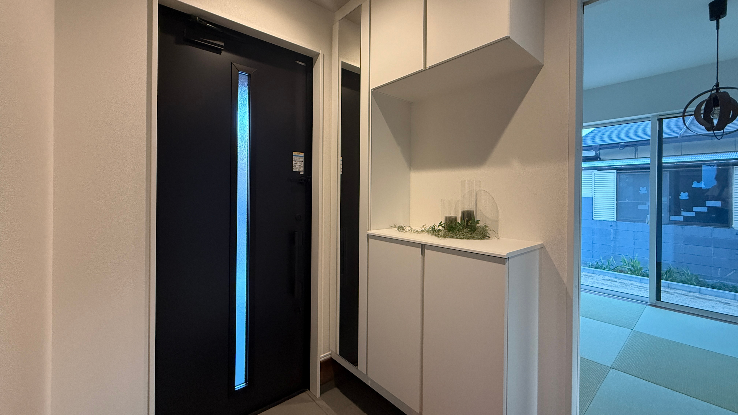 玄関の様子です。