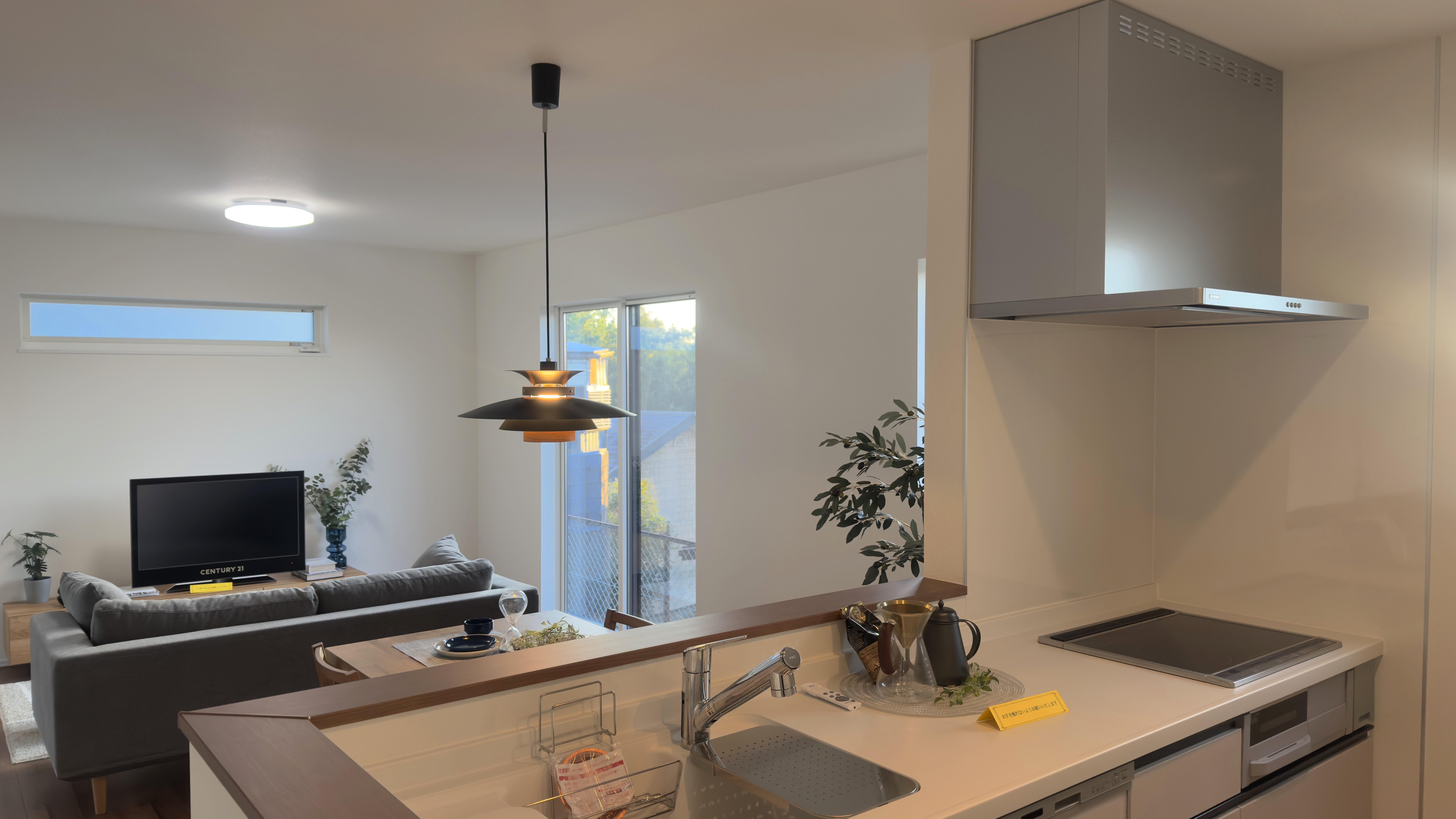 キッチンからの様子です。