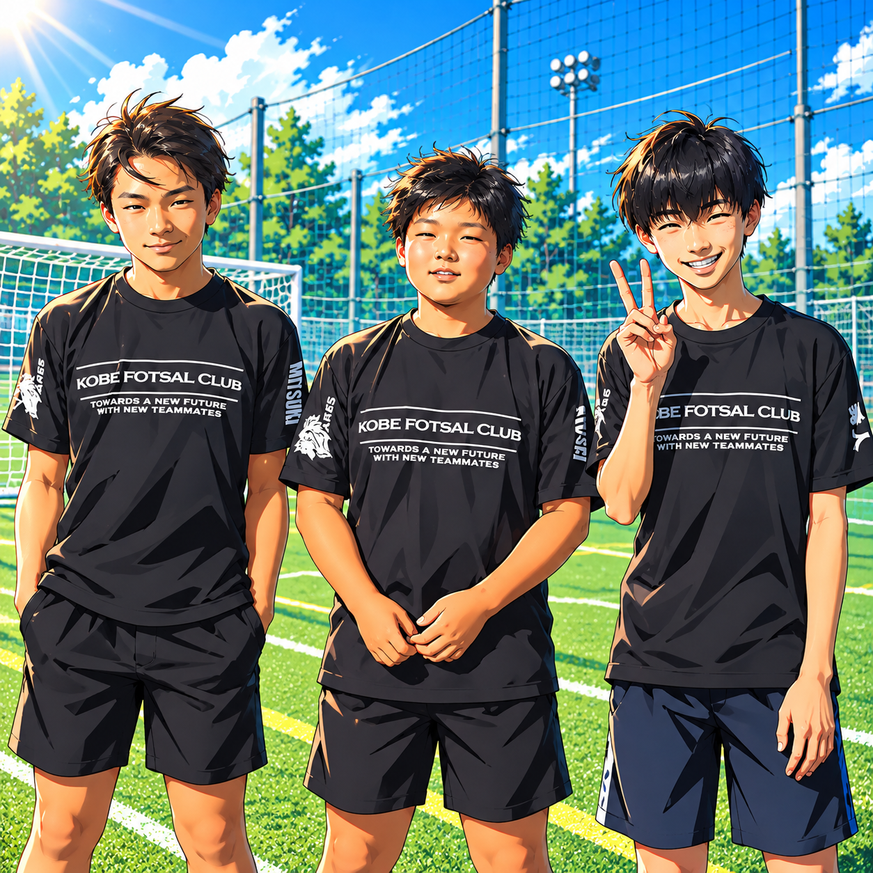 明石 神戸 フットサル コベカツ 中学生