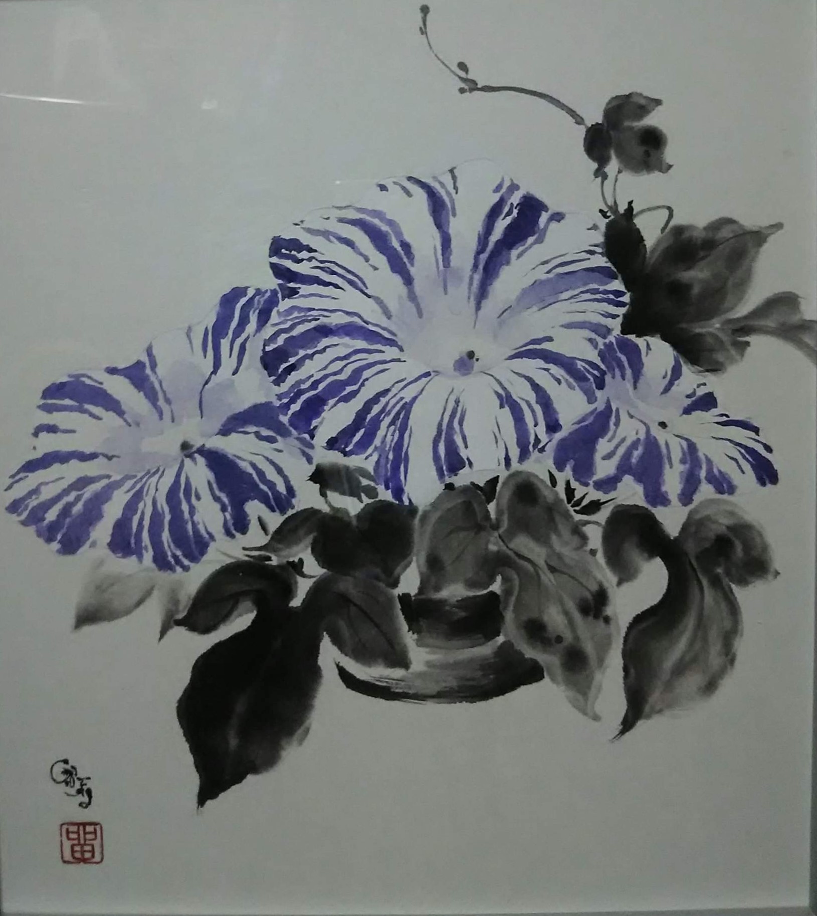 高瀬留美子水墨画の世界