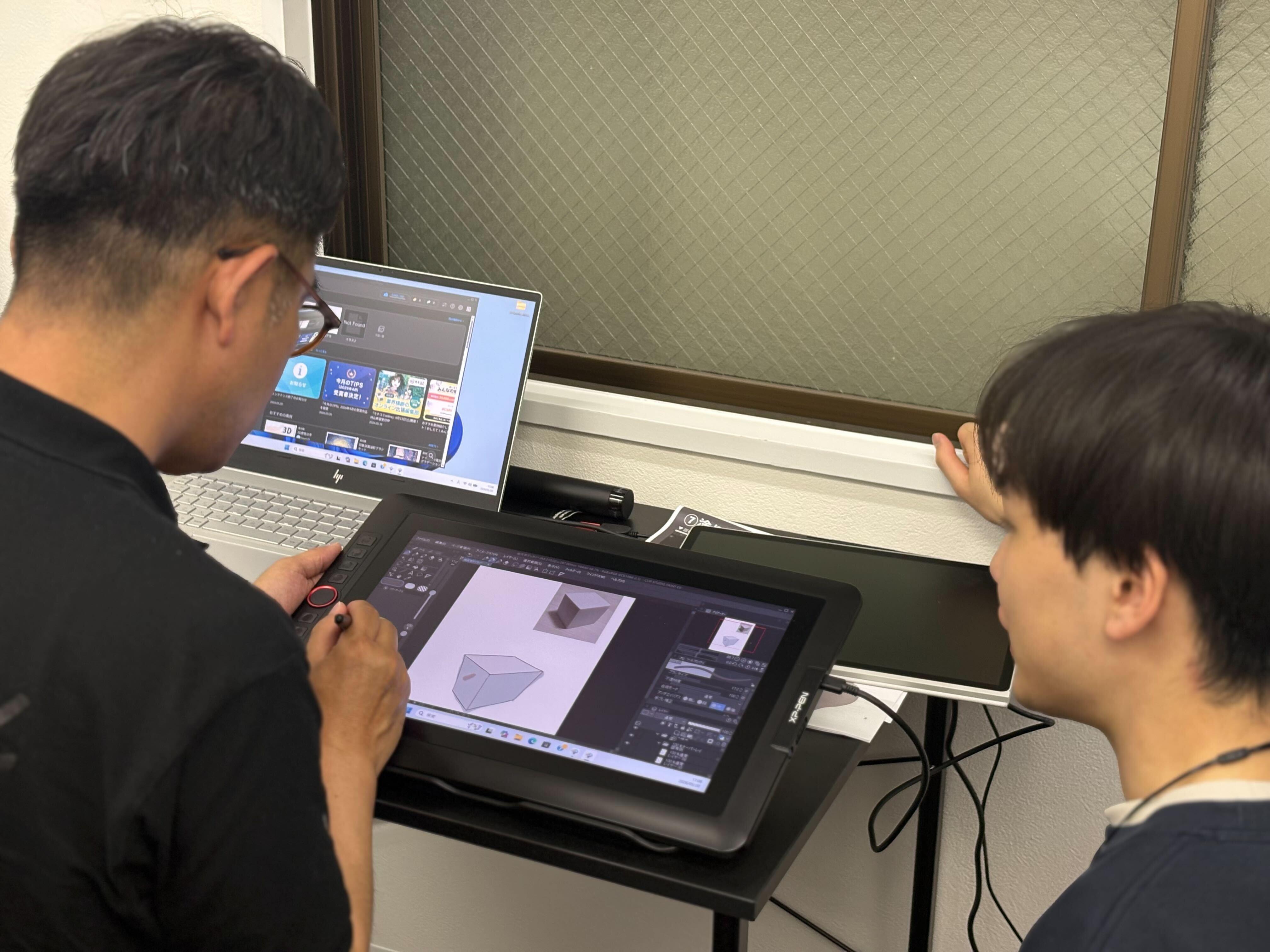 大阪市住之江区の就労継続支援B型くるーずワークスのPC作業スペース