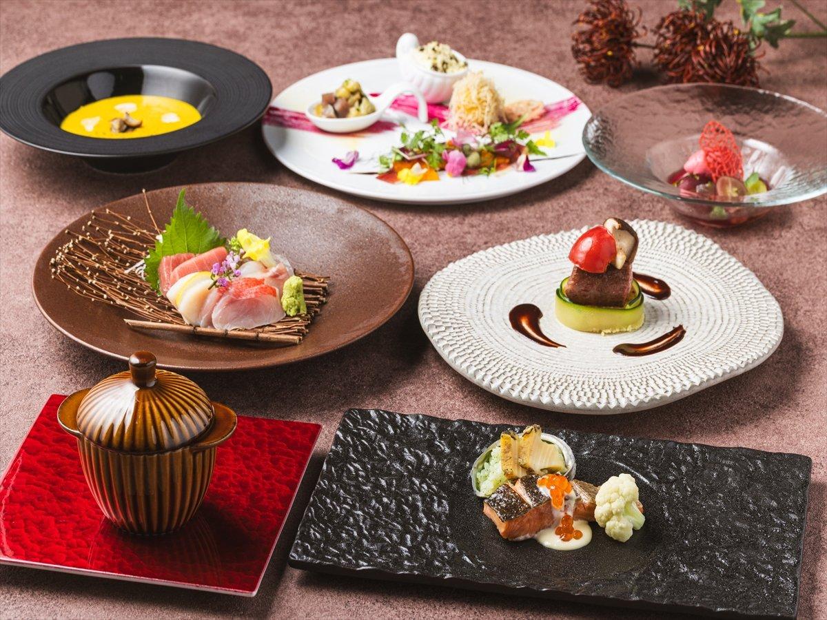 風の薫 MORI Premierのお料理の一例