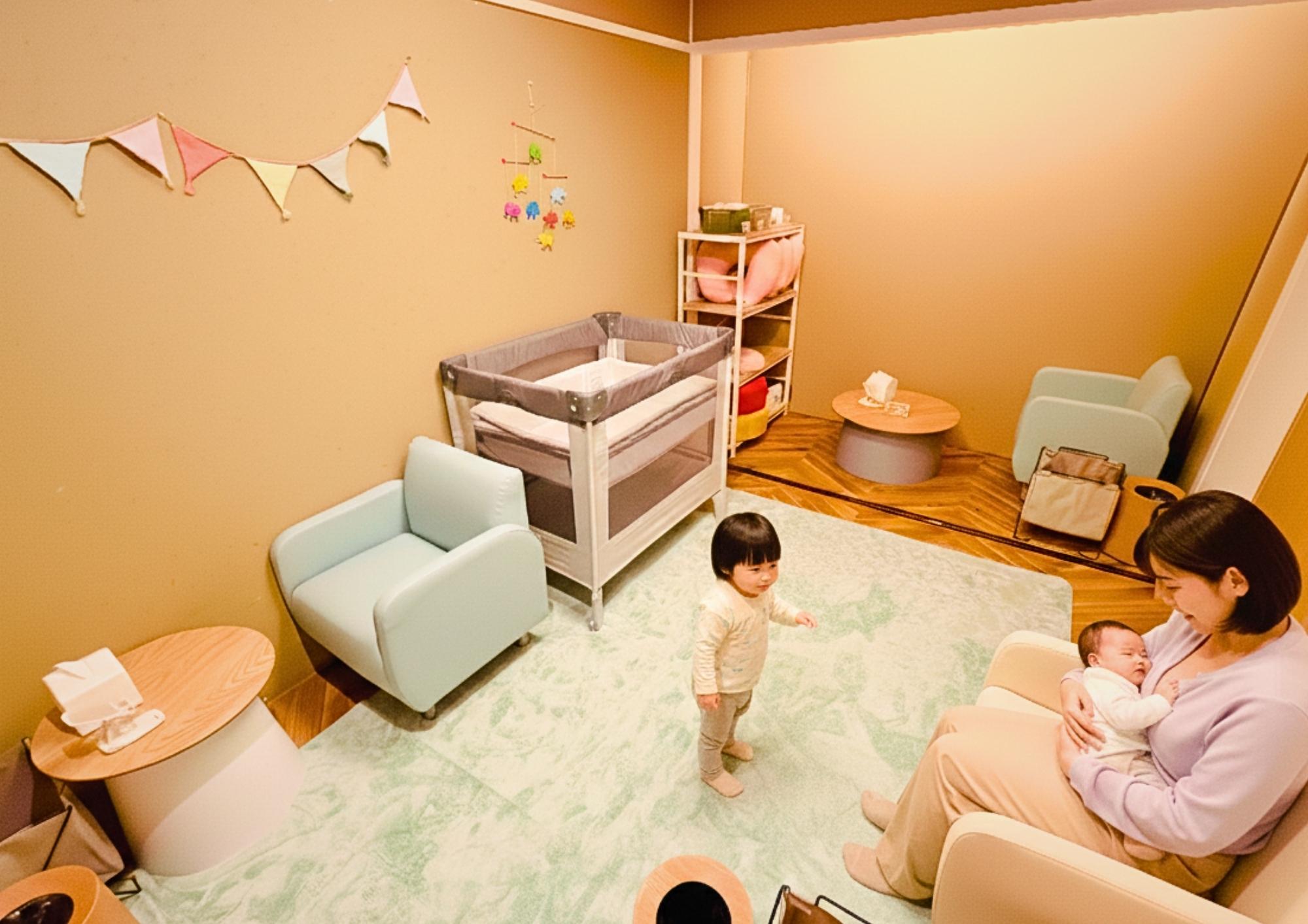 赤ちゃん連れのご家族へのご案内