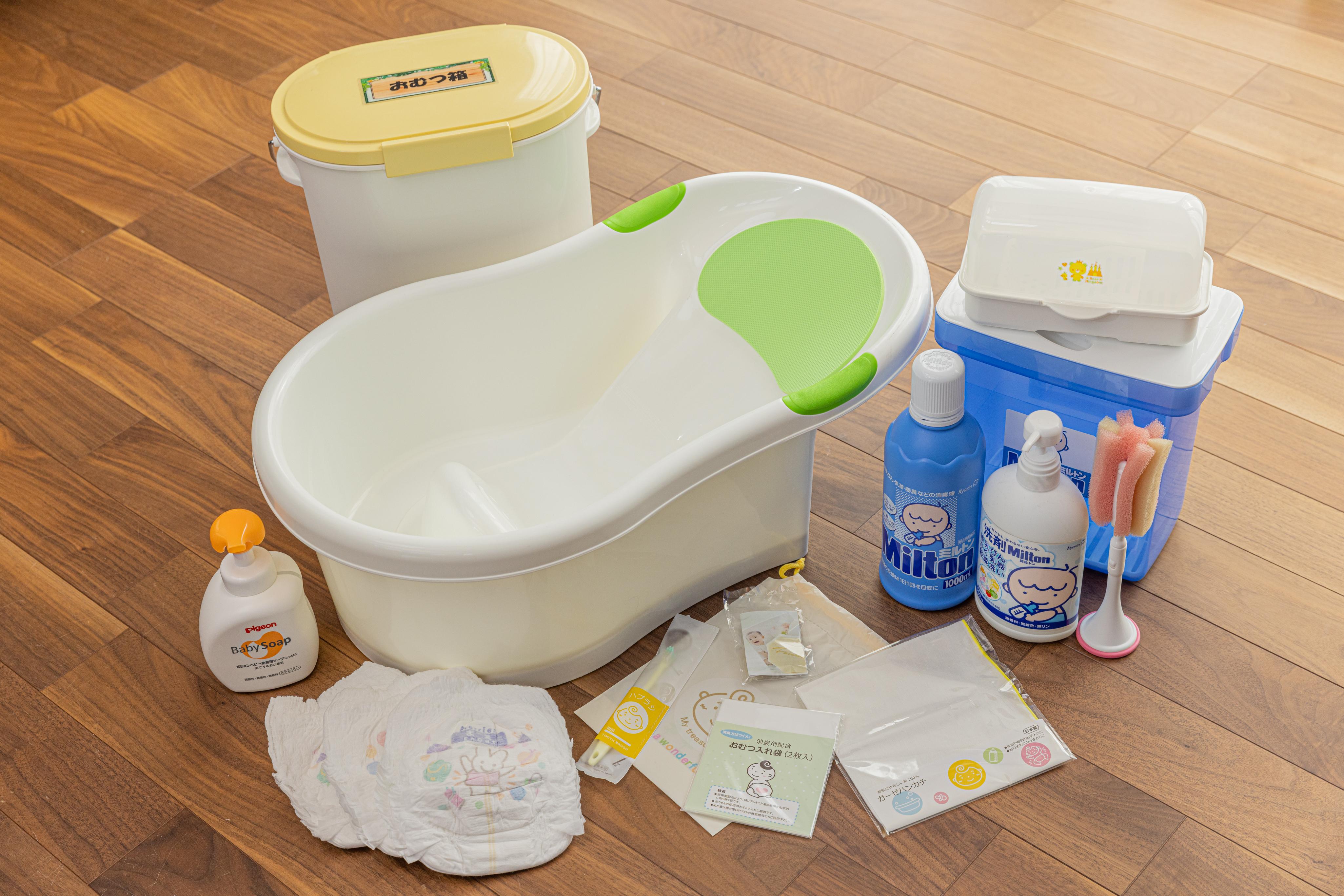 貸し出し用のベビー用品