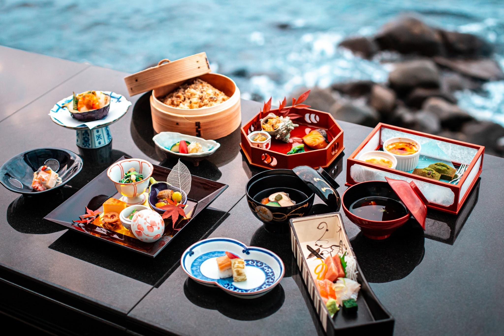 風の薫 UMIのお料理の一例