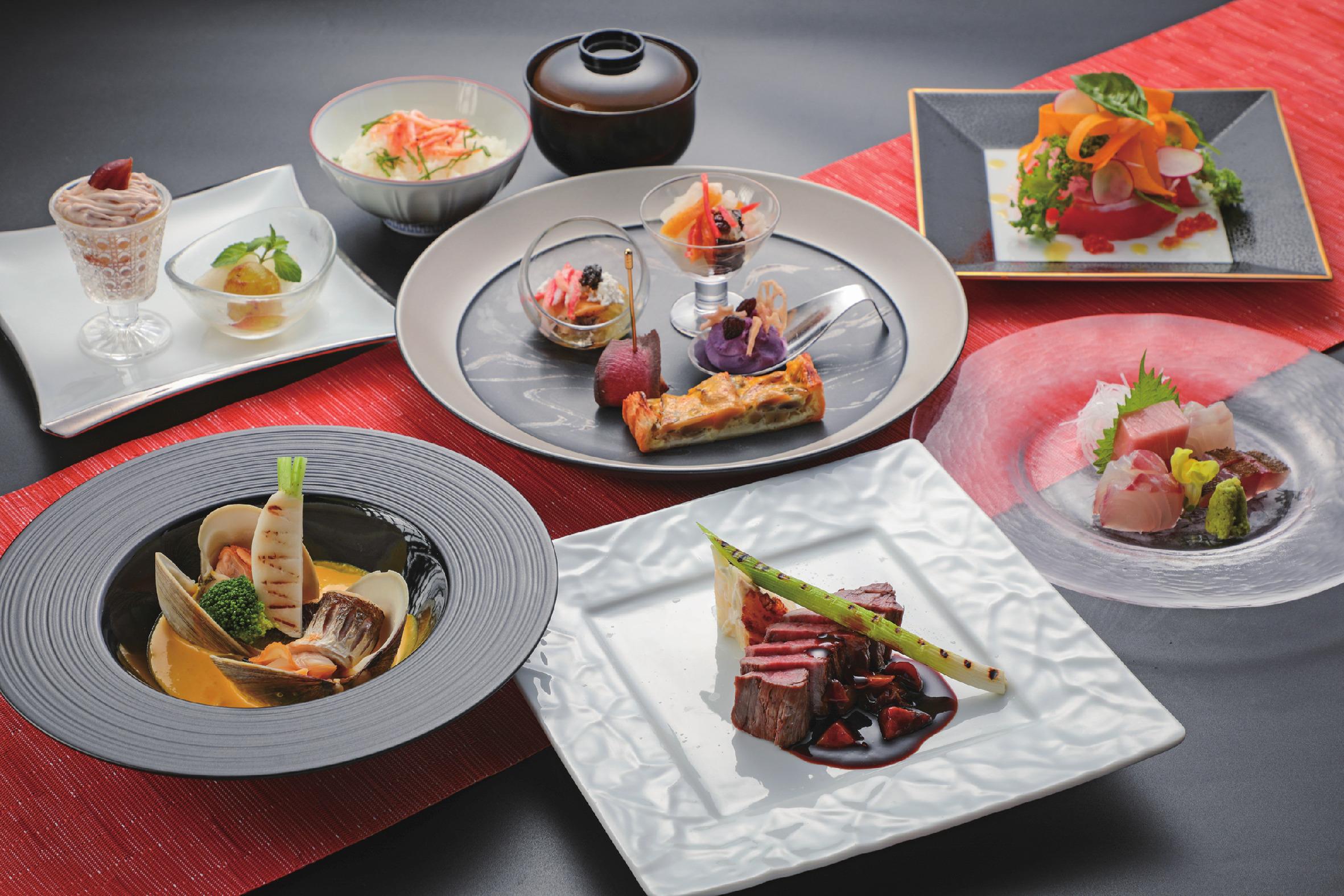 ウブドの森 伊豆高原のお料理の一例