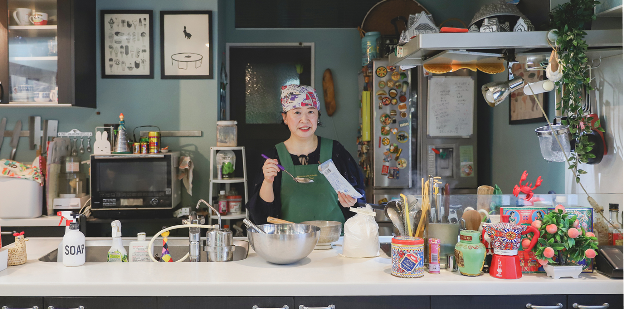 A bowl of homemade ramen served at Nahoko's cooking class