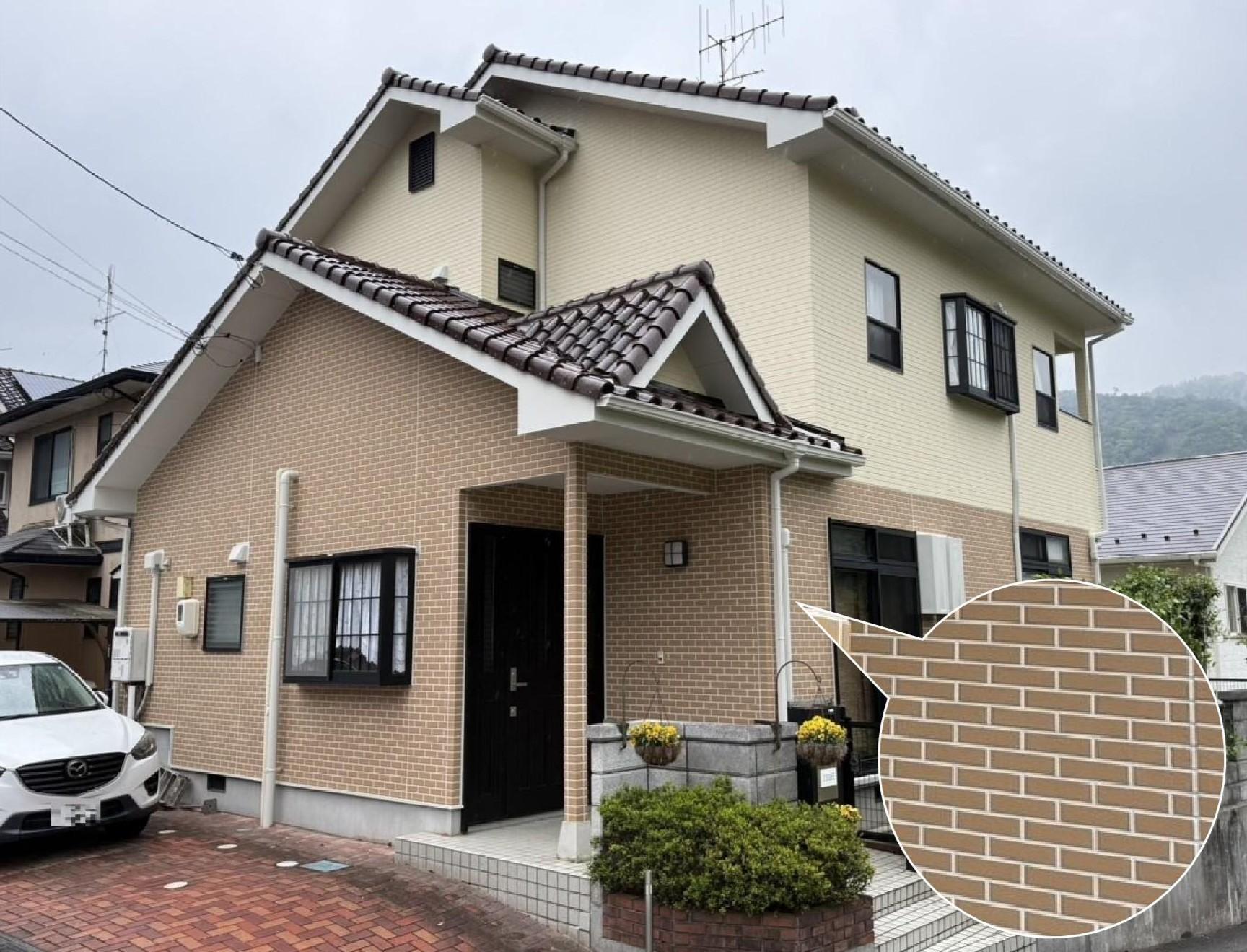 広島県広島市安佐南区の外壁塗装施工後