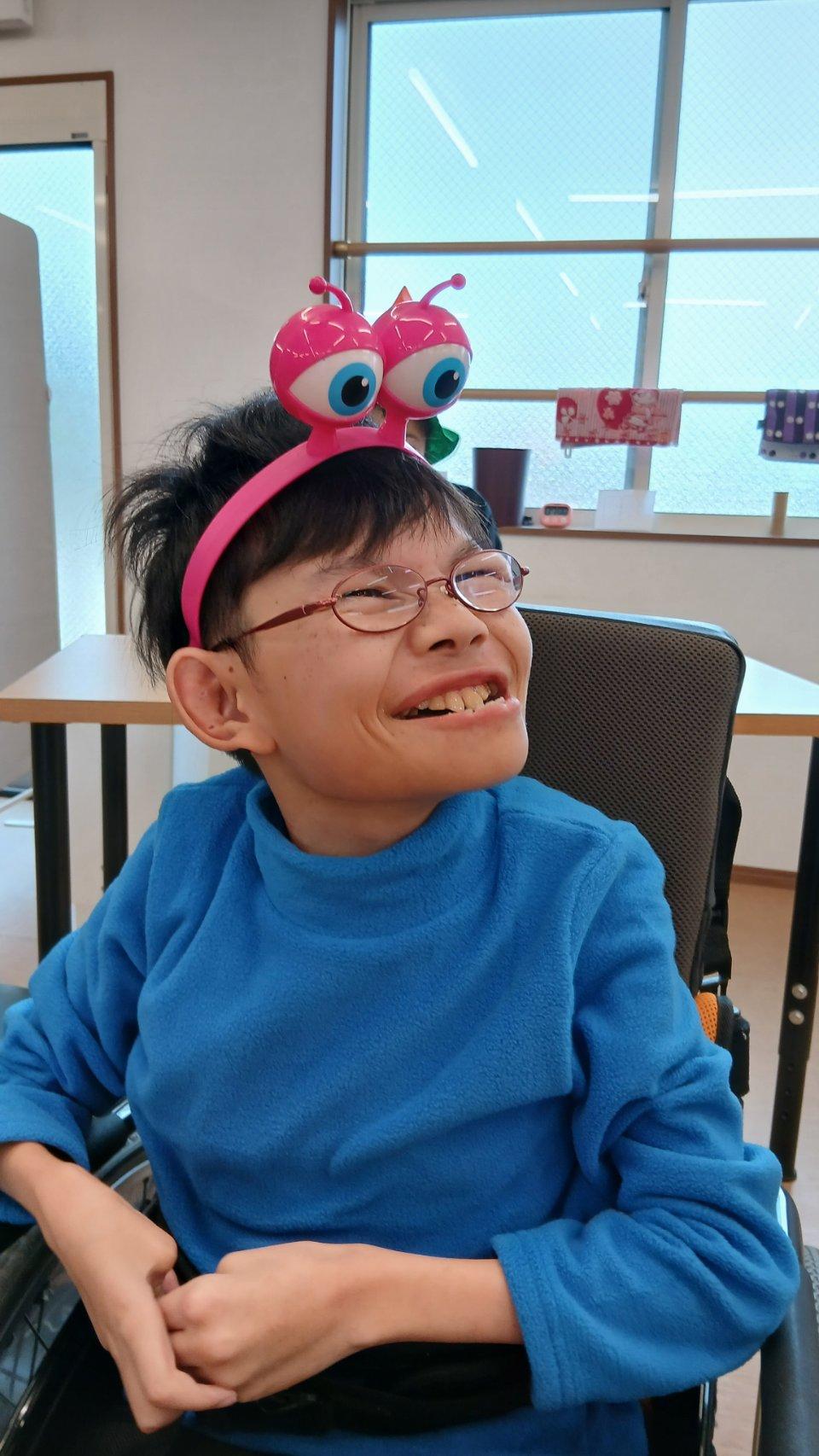 生活介護　夏祭りの写真　昼食の写真　身体障害　知的障害　介護