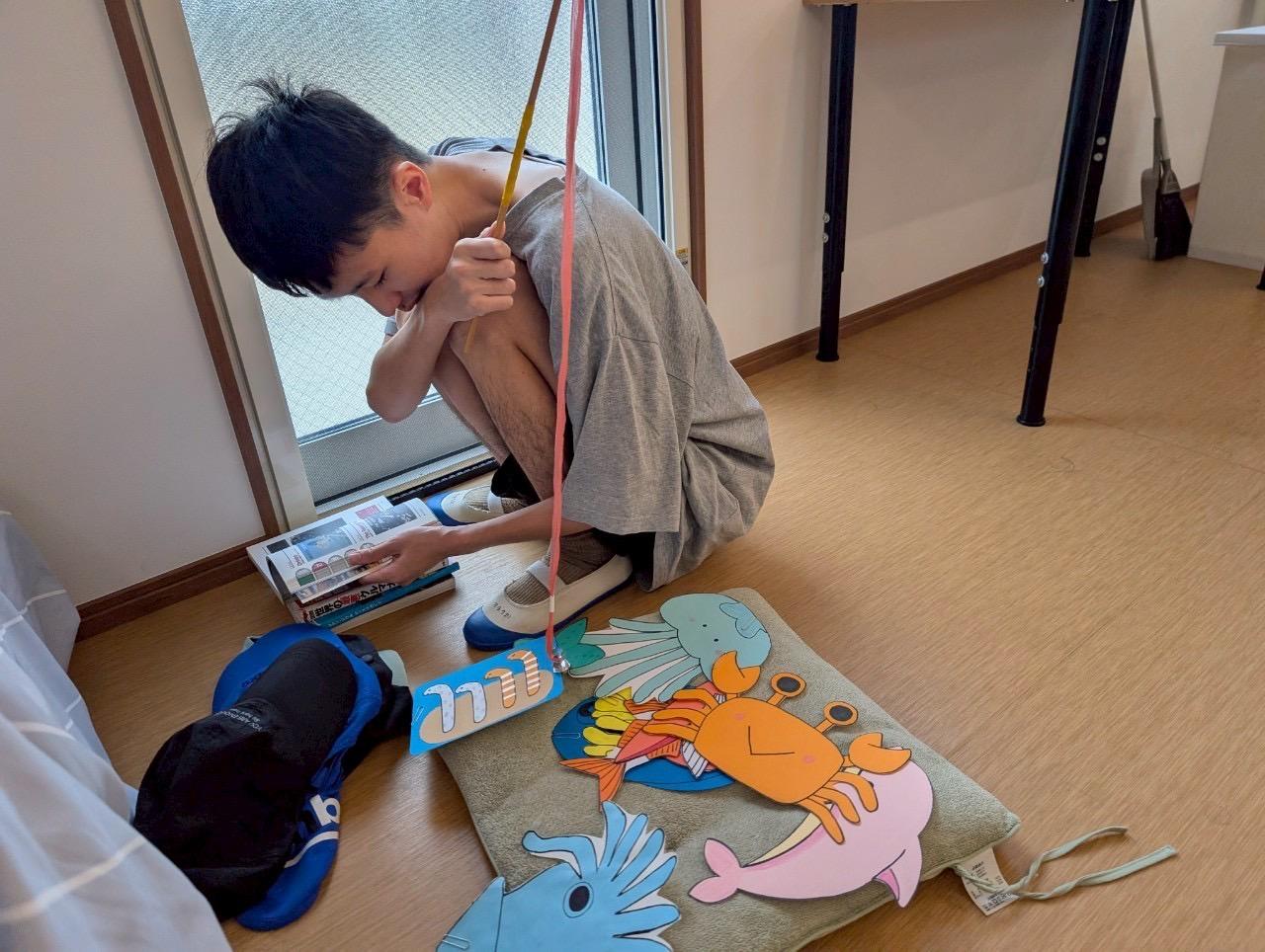 生活介護　夏祭りの写真　レクの写真　身体障害　知的障害　介護