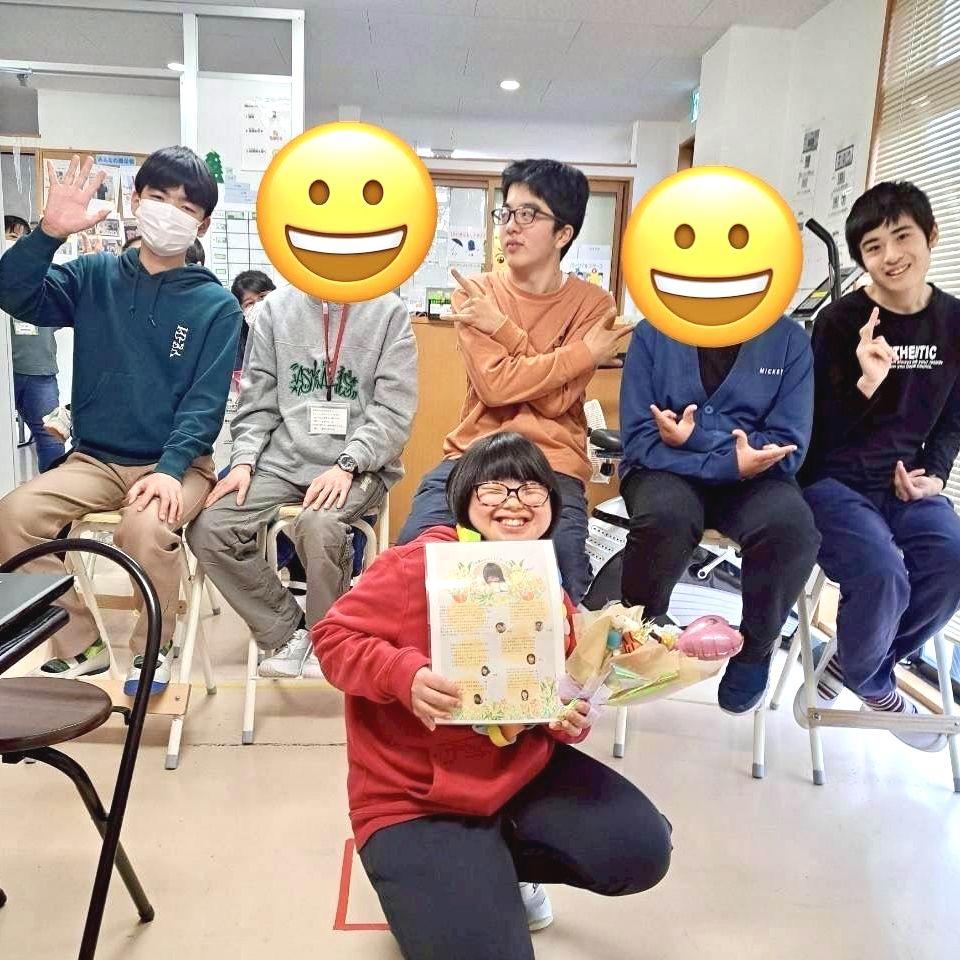 放デイ　卒業式