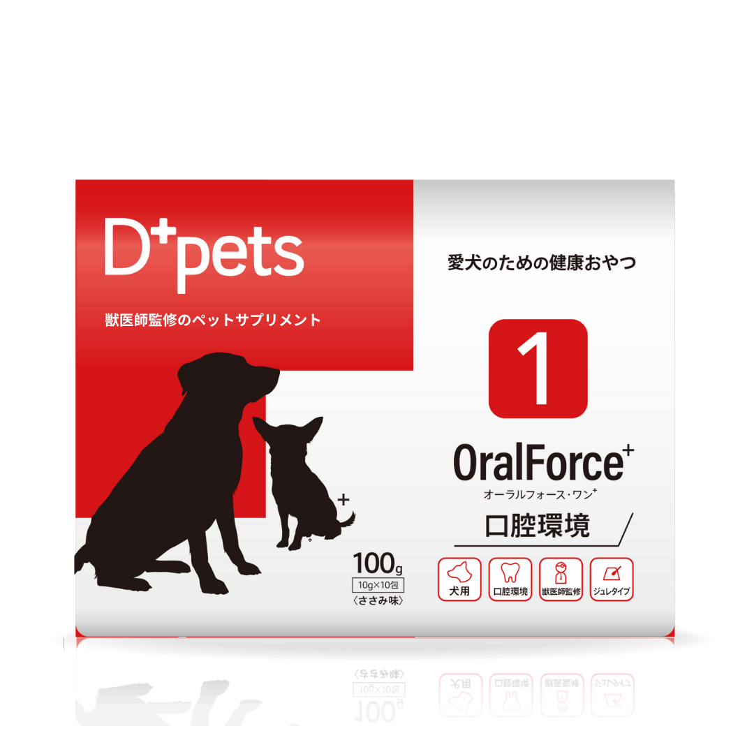 歯みがきを嫌がる愛犬（差し替え）