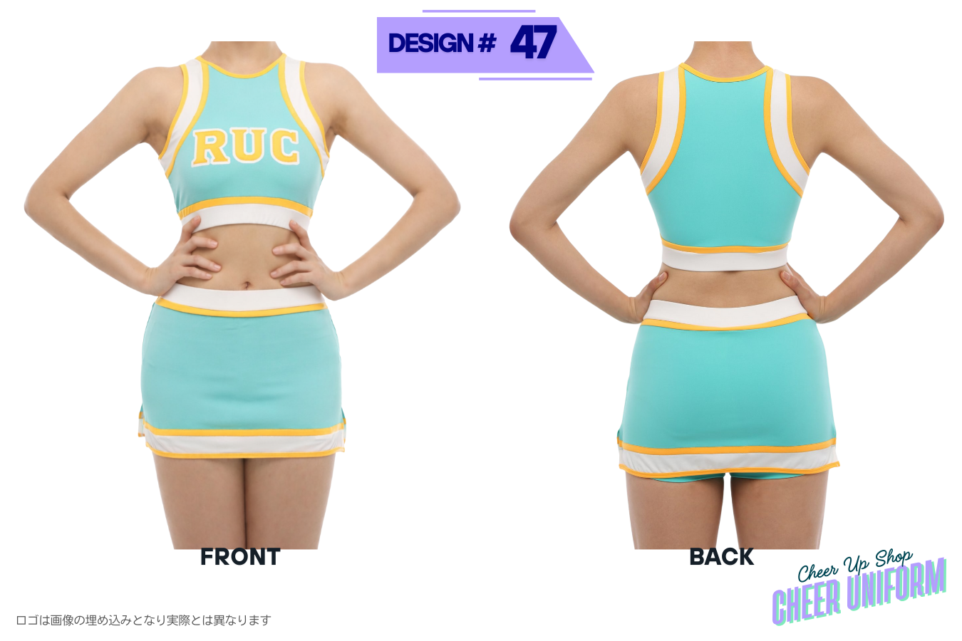 cheer uniform イメージ　チアユニフォーム　イメージ画像