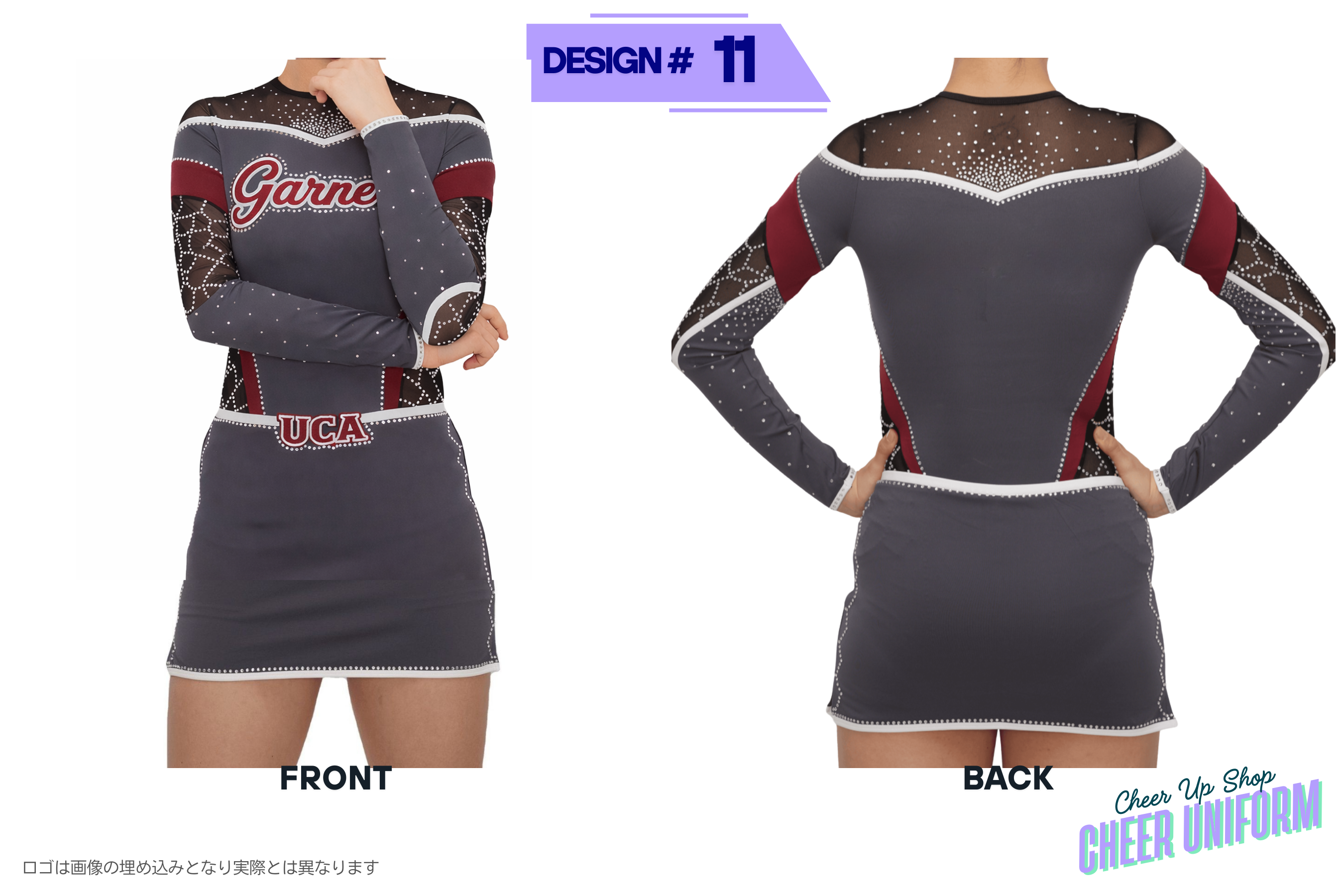 cheer uniform イメージ　チアユニフォーム　イメージ画像