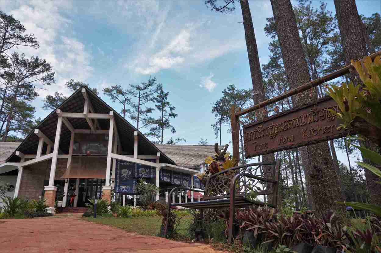 キリロムリゾートのレストラン Restaurant in Kirirom resort