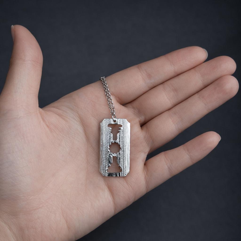 【takes７days】KAMISORI pendant…wild＆punk heartの商品画像