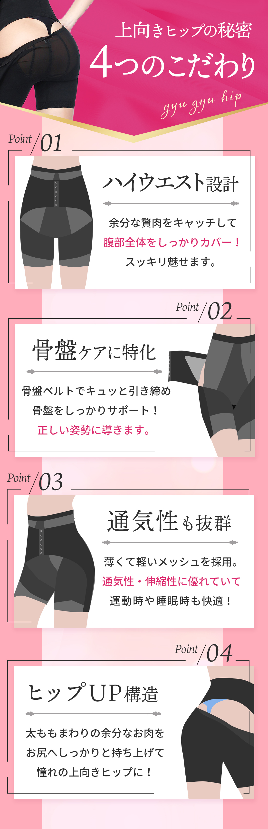4つのこだわり