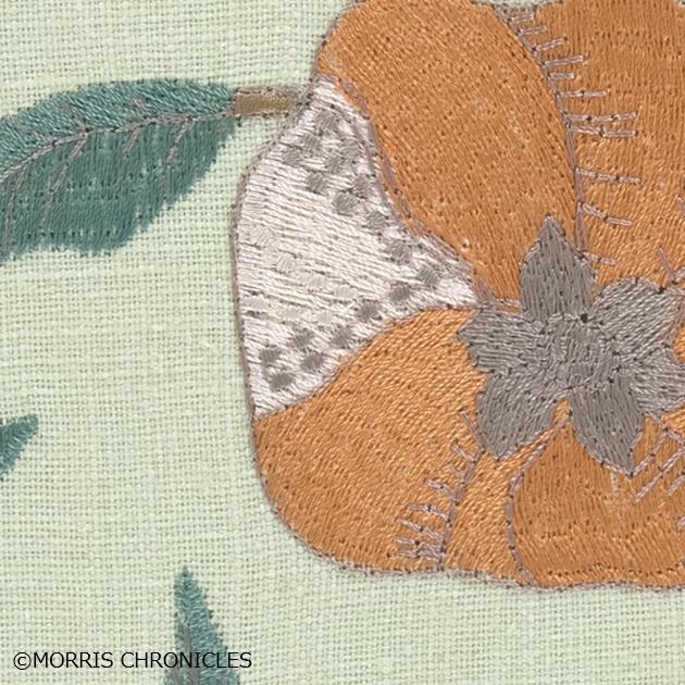 フルーツ～温かく豊かな実り×淡いグリーンカラーS05【45㎝角クッション】の商品画像