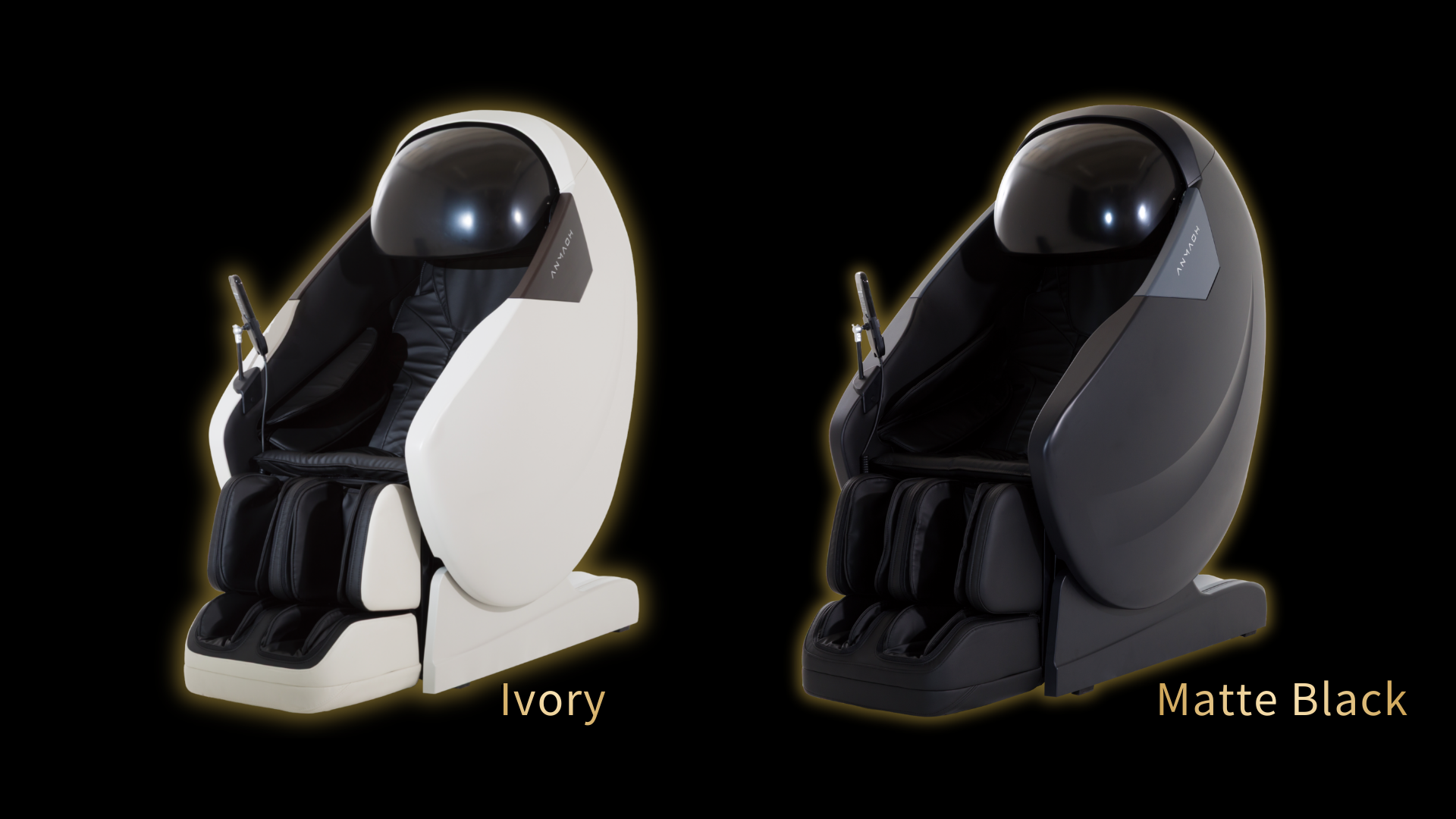 あんま王Ⅴの２カラー画像（Ivory・Black）