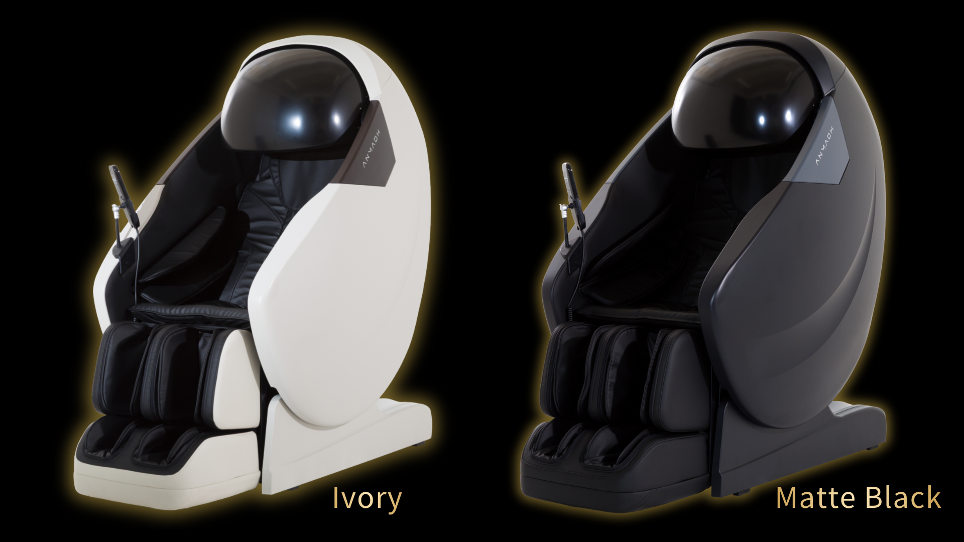 あんま王Ⅴの２カラー画像（Ivory・Black）