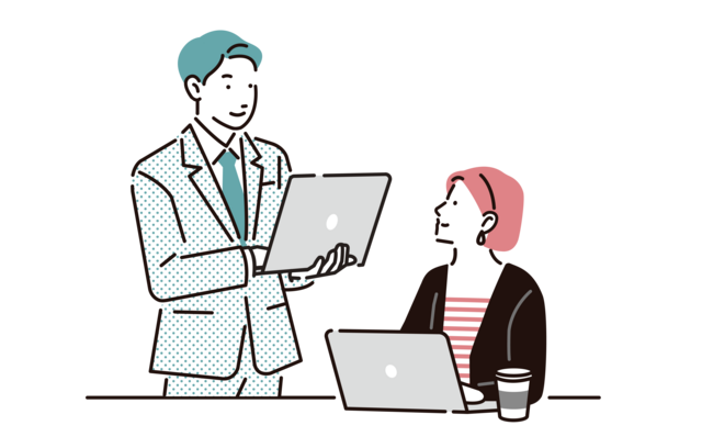 当ECセミナーを受講後、自社のEC戦略や施策を立案し、実行・検証できるようになった受講者のイメージ画像