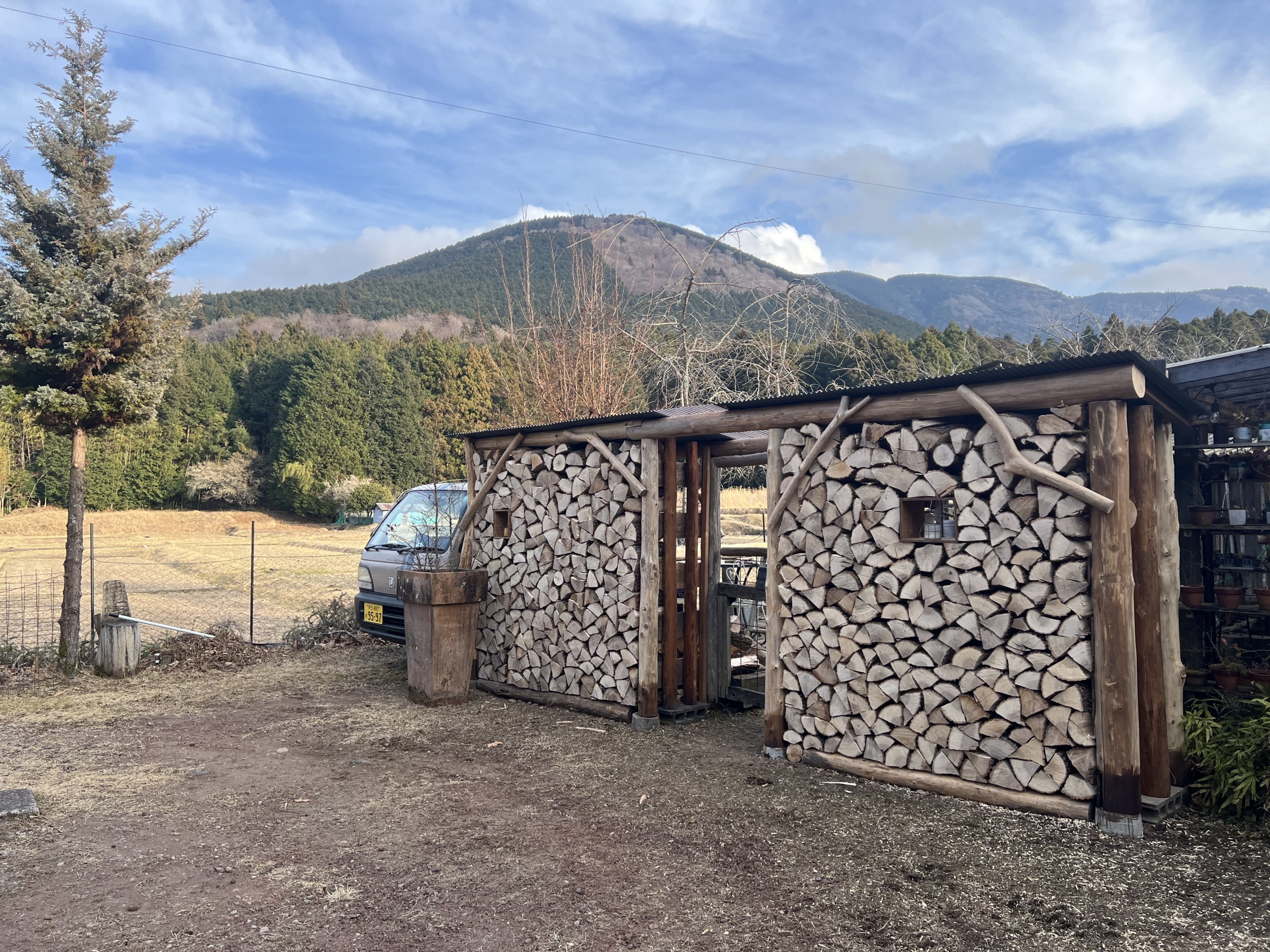 自然豊かな天城山麓のあります