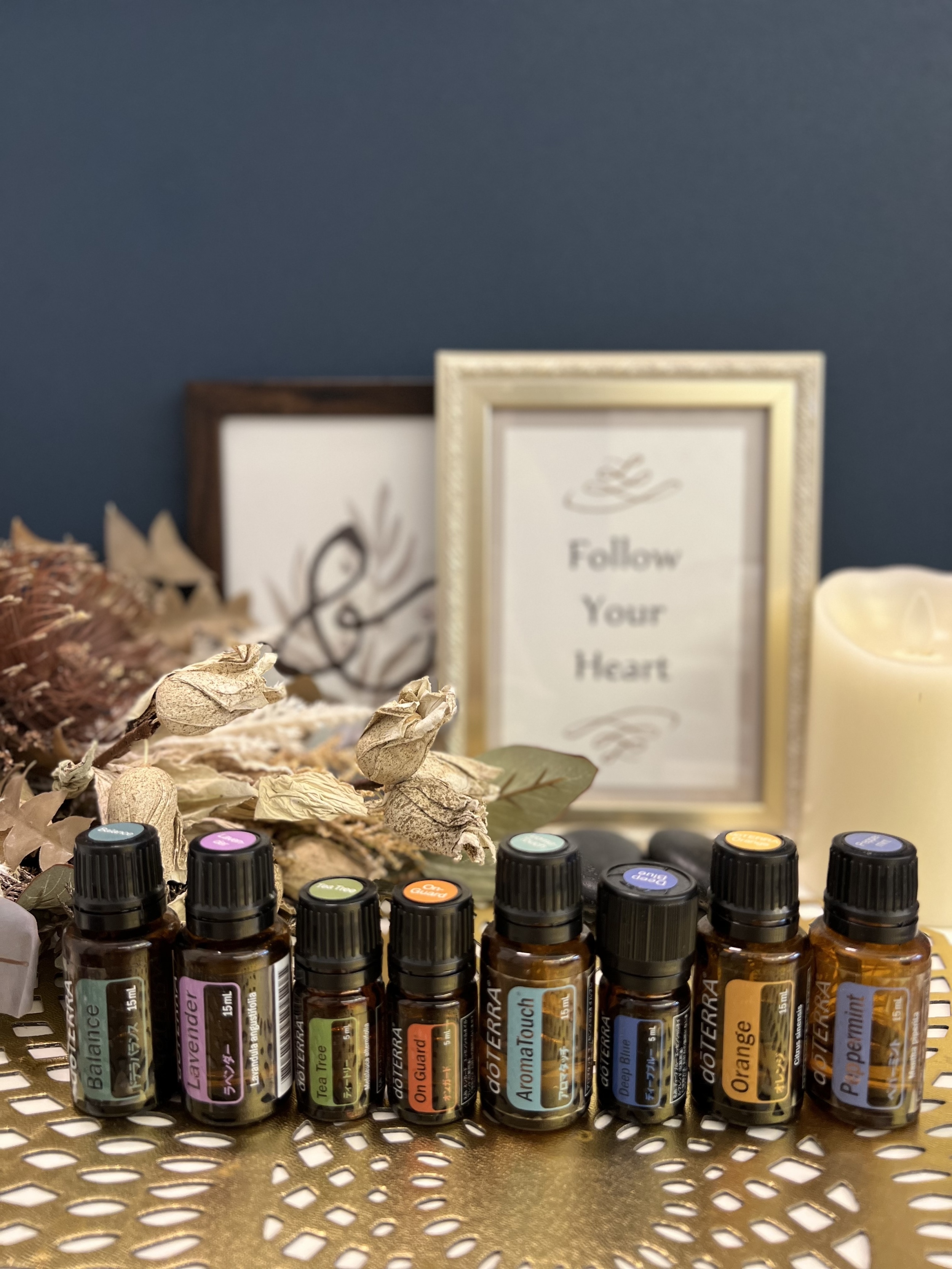 doTERRA タッチ3本セットラベンダーペパーミントティーツリー トリオ