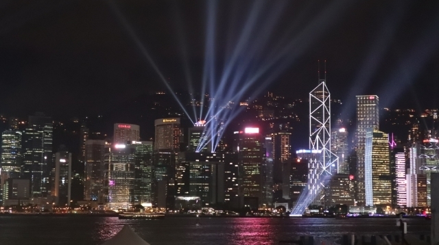 香港の夜景