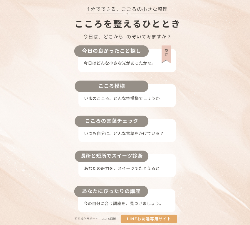 こころのひとこと便